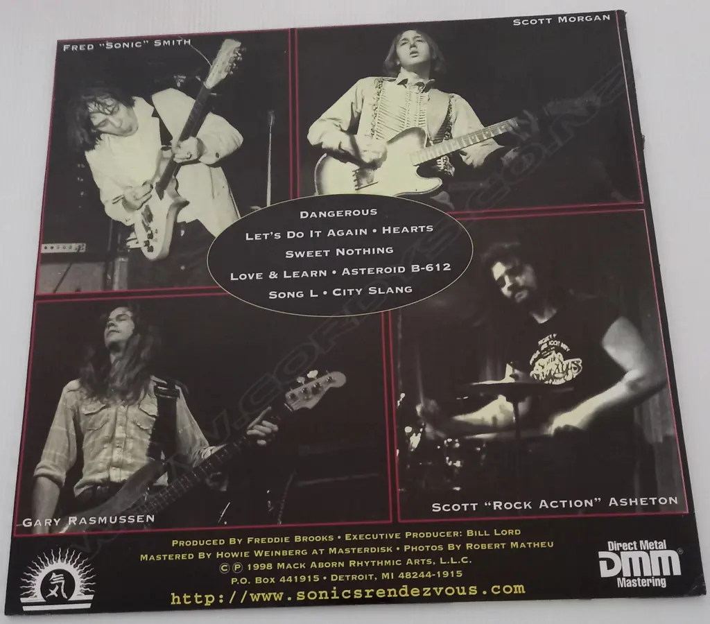 Sonic's Rendezvous Band, Sweet Nothing Image 1++